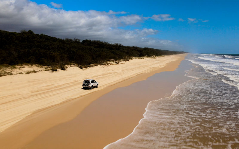 private 4wd tour fraser island